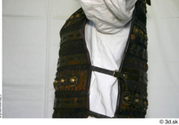 Photos Medieval Brown Vest on white shirt 1 Medieval Clothing brown vest upper body 0002.jpg